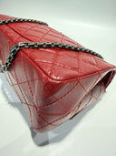 Sac à bandoulière 2.55 en cuir rouge - Chanel