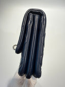 Sac à bandoulière Timeless cuir lisse bleu marine - Chanel