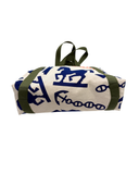 Sac à épaule Cabas de plage Picto de Plage en coton beige - Hermès