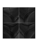 Sac à bandoulière Timeless Square en cuir lisse noir - Chanel