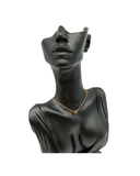 Collier Mini Pop H en émail noir - Hermès