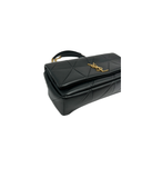 Sac à bandoulière Jamie en cuir lisse noir - Saint-Laurent