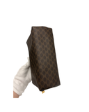 Pochette en toile macadam et cuir - Celine