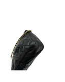 Sac à bandoulière Lou Caméra en cuir lisse d'agneau vintage noir - Chanel