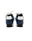 Sneakers Escape en cuir et toile bleu - Hermès