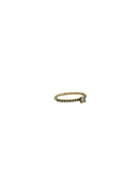 Bague Etincelle de Cartier diamant taille princesse en or jaune - Cartier