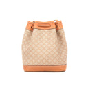 Sac seau en toile macacam et cuir - Celine