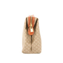 Pochette Large en toile macadam et cuir - Celine
