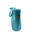 Sac à main Panier de Plage PM en coton bleu - Hermès