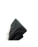 Sac à bandoulière Timeless 25CM en cuir lisse noir - Chanel
