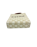 Sac à épaule Mini Cabas Vertical en toile et cuir - Celine
