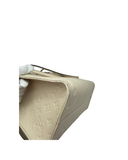 Sac cabas OnTheGo MM en cuir Monogram Beige - Louis Vuitton