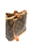 Sac à bandoulière seau Noé BB en toile monogram et cuir - Louis Vuitton