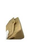 Sac Timeless Vintage 23 CM en cuir lisse beige - Chanel