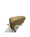 Sac à bandoulière Mademoiselle Vintage Mini en cuir lisse beige - Chanel