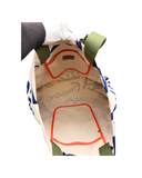 Sac à épaule Cabas de plage Picto de Plage en coton beige - Hermès