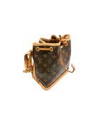 Sac à bandoulière seau Noé BB en toile monogram et cuir - Louis Vuitton