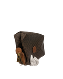 Pochette en toile macadam et cuir - Celine