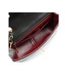 Sac à bandoulière Timeless Square en cuir lisse noir - Chanel
