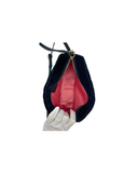 Sac à bandoulière Small GG Marmont en velours noir et doré - Gucci