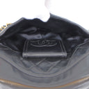 Sac à bandoulière Lou Caméra en cuir lisse d'agneau vintage noir - Chanel