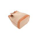 Sac seau en toile macacam et cuir - Celine
