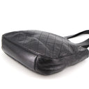 Sac à épaule Totebag matelassé vintage noir - Chanel