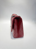 Sac à bandoulière 2.55 en cuir rouge - Chanel