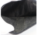 Portefeuille en cuir caviar noir vintage - Chanel