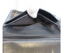 Portefeuille en cuir caviar noir vintage - Chanel