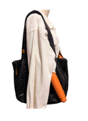 Sac à épaule Totebag matelassé vintage noir - Chanel