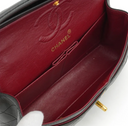 Sac Timeless Vintage 23 CM en cuir lisse noir - Chanel