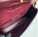 Sac à bandoulière Timeless 25 en cuir lisse noir - Chanel