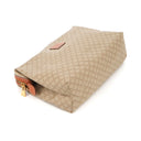 Pochette Large en toile macadam et cuir - Celine