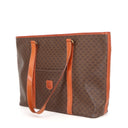 Sac Cabas Large en toile et cuir Macadam - Celine