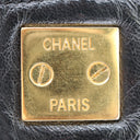 Sac à épaule Totebag matelassé vintage noir - Chanel
