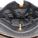 Sac à bandoulière Lou Caméra en cuir lisse d'agneau vintage noir - Chanel