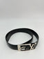 Ceinture noire cuir lisse - Louis Vuitton