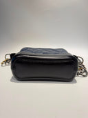 Sac à bandoulière Gabrielle en cuir bleu et noir - Chanel