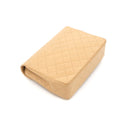Sac à bandoulière Envelope en cuir lisse beige - Chanel