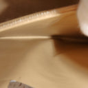 Sac à bandoulière Envelope en cuir lisse beige - Chanel