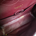 Sac à bandoulière Jumbo en cuir lisse noir - Chanel