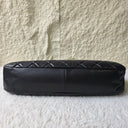 Sac à bandoulière Cabas Shopping Tote en cuir caviar noir - Chanel