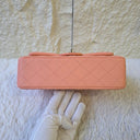 Sac à bandoulière Timeless 23CM en cuir lisse orange clair - Chanel