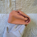 Sac à bandoulière Timeless 23CM en cuir lisse orange clair - Chanel