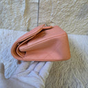 Sac à bandoulière Timeless 23CM en cuir lisse orange clair - Chanel