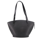 Sac à épaule cabas Saint Jacques en cuir épi noir - Louis Vuitton