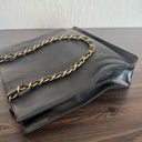 Sac Tote Bag en cuir noir - Chanel