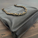 Sac Tote Bag en cuir noir - Chanel