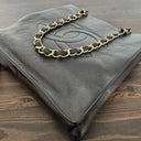 Sac Tote Bag en cuir noir - Chanel